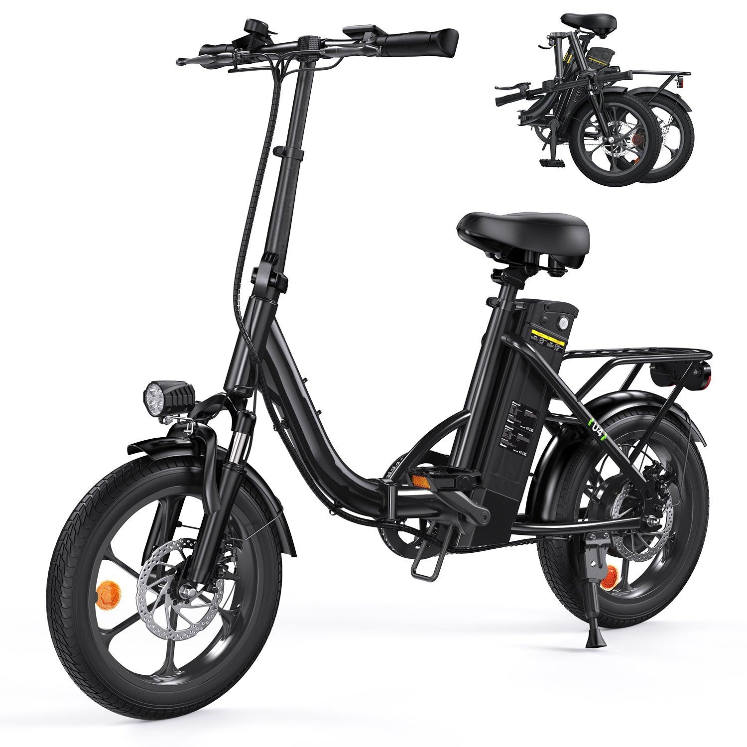 iScooter opvouwbare elektrische fiets met klapframe