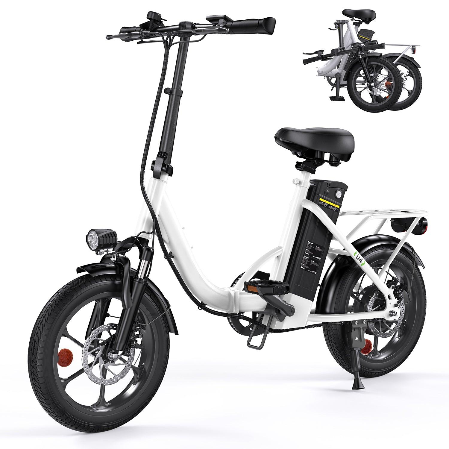 iScooter U4 opvouwbare elektrische fiets met lage instap