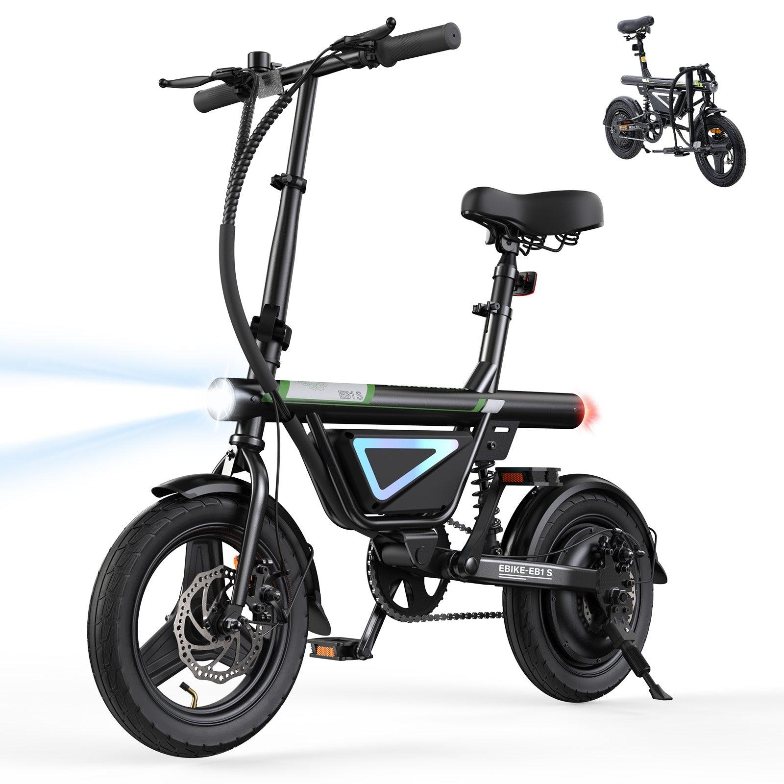 iScooter EB1S opvouwbare elektrische stadsfiets