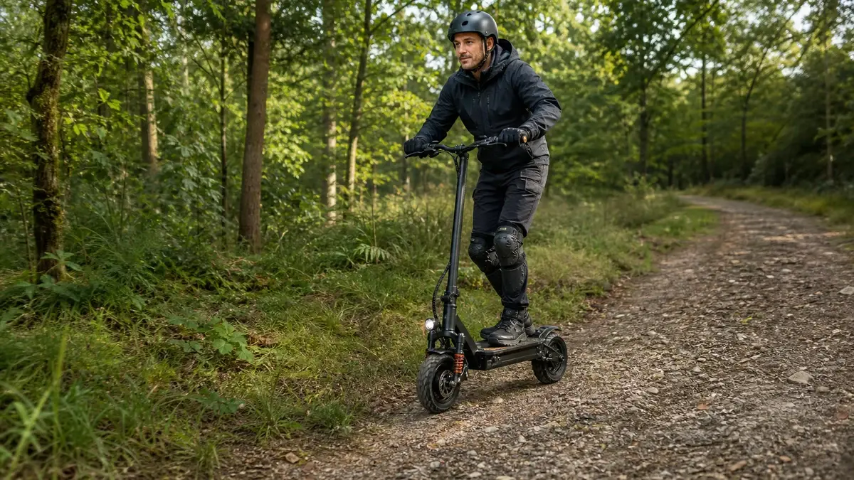 Off-road elektrische step — elektrische steps bij StekkerRit.nl