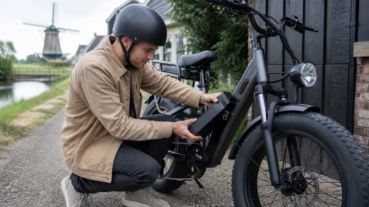 Fatbike accu & bereik — fatbikes bij StekkerRit.nl